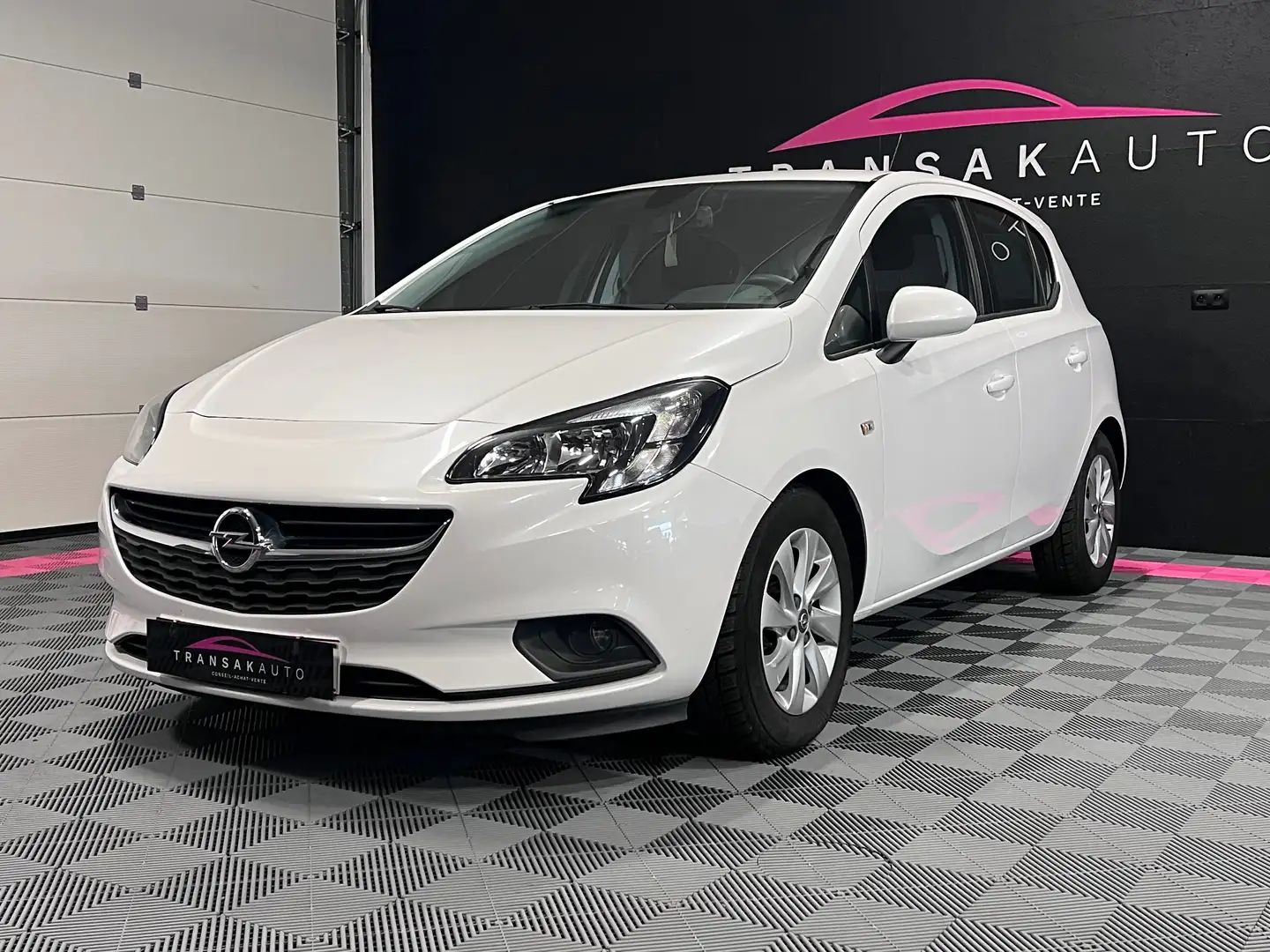 Opel Corsa 1.4i Enjoy **BLUETOOTH-CLIM** Blanc - 2