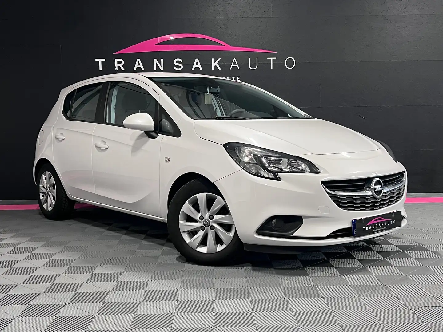 Opel Corsa 1.4i Enjoy **BLUETOOTH-CLIM** Blanc - 1