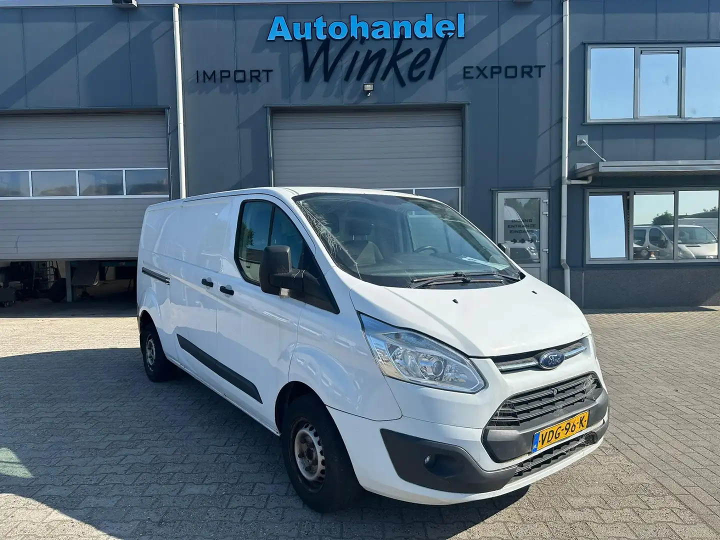 Ford Transit Custom LANG 92KW AIRCO Wit - 1