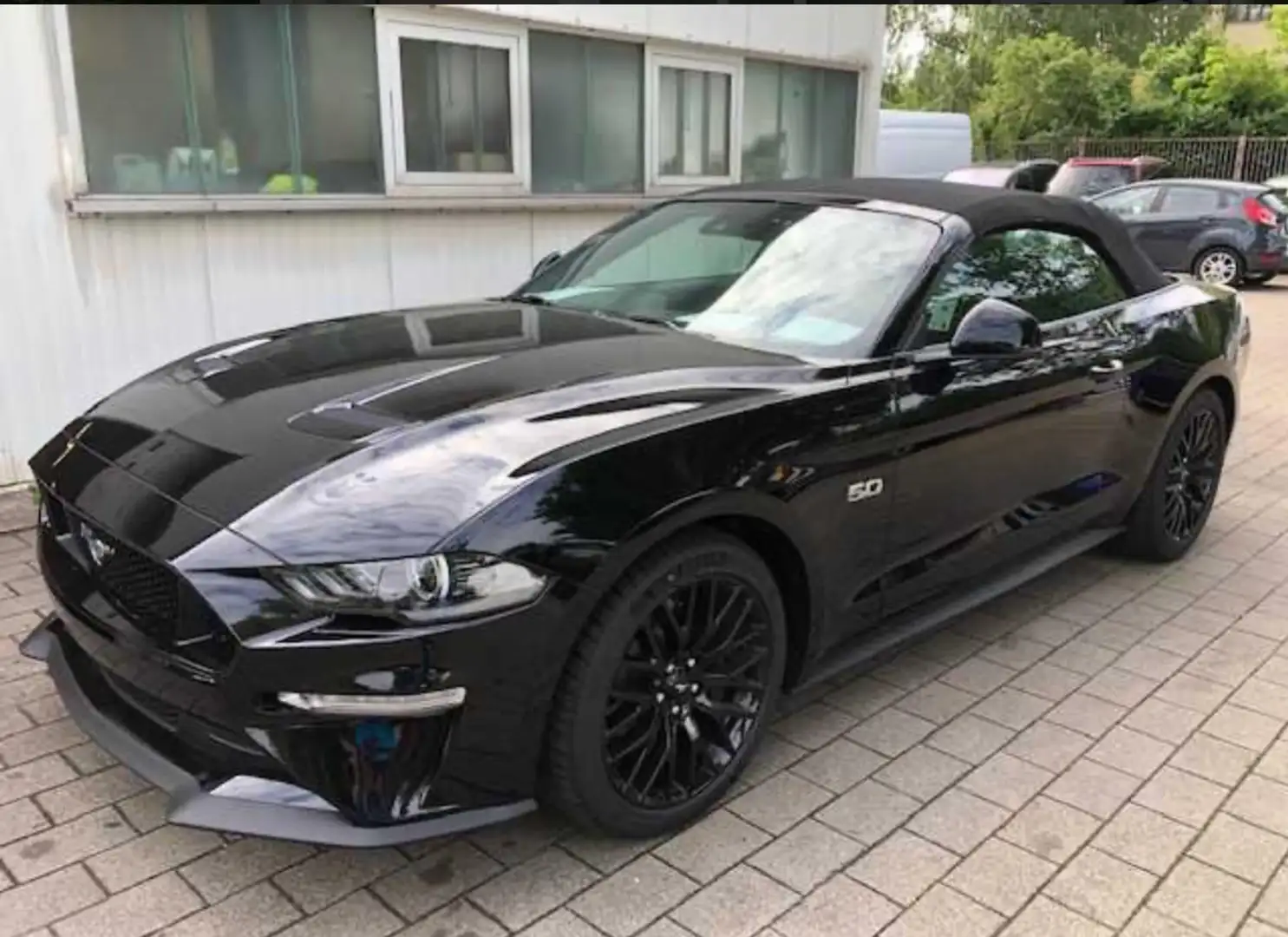 Ford Mustang Mustang Convertible V8 5.0 BVA10 GT B&O Noir - 1