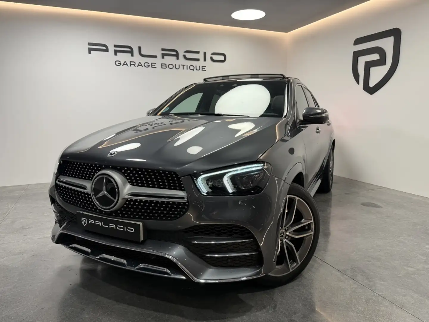 Mercedes-Benz GLE 400 Coupé 400d 4Matic Aut. Gris - 2