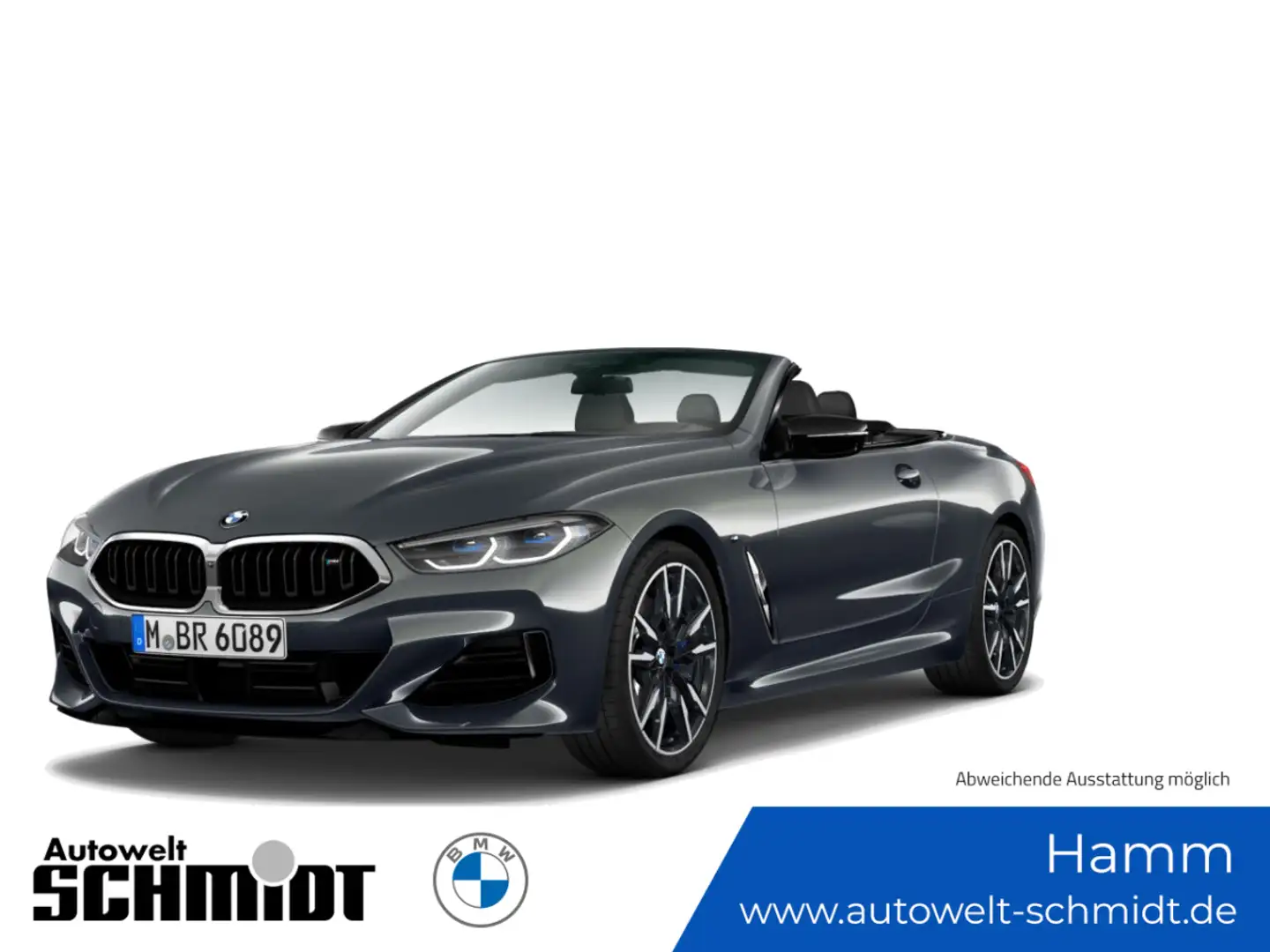 BMW M850 i xDrive Cabrio + 2Jahre-BPS.-GARANTIE Grau - 1