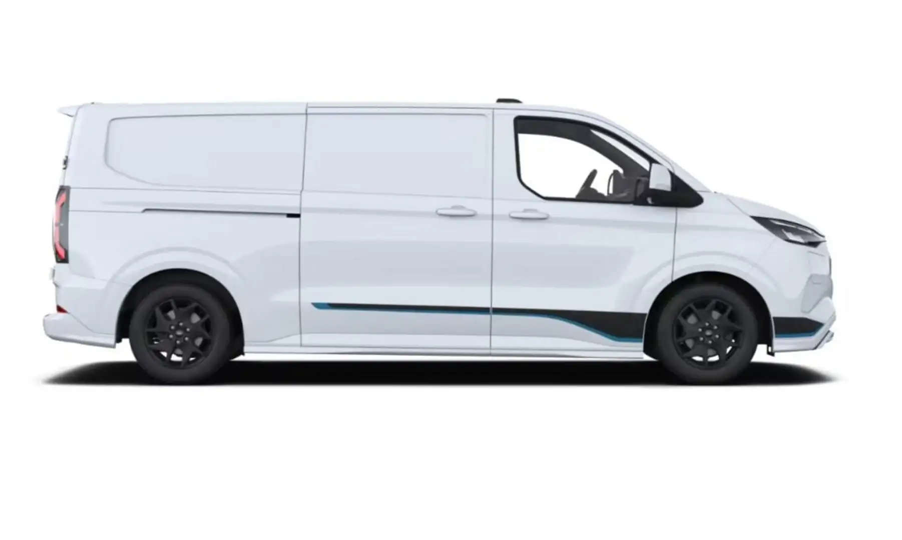Ford E-Transit Custom Sport 71kWh 340L2 AHK SHZ 2-S 160 kW (21... Weiß - 2