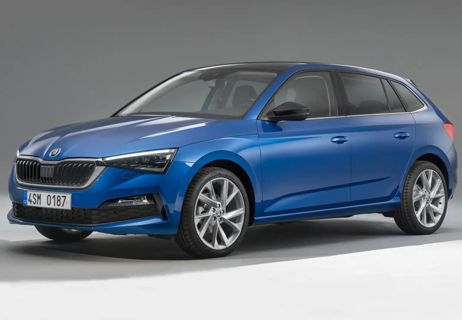 Skoda Scala 1.0 TSI Selection DSG 85kW Gris - 1