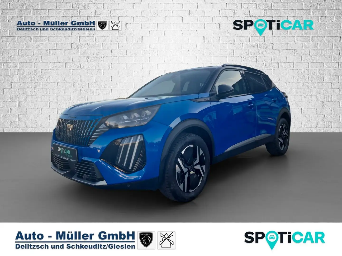 Peugeot 2008 130 EAT8 GT/Navi/LED/ Kamera Blau - 1