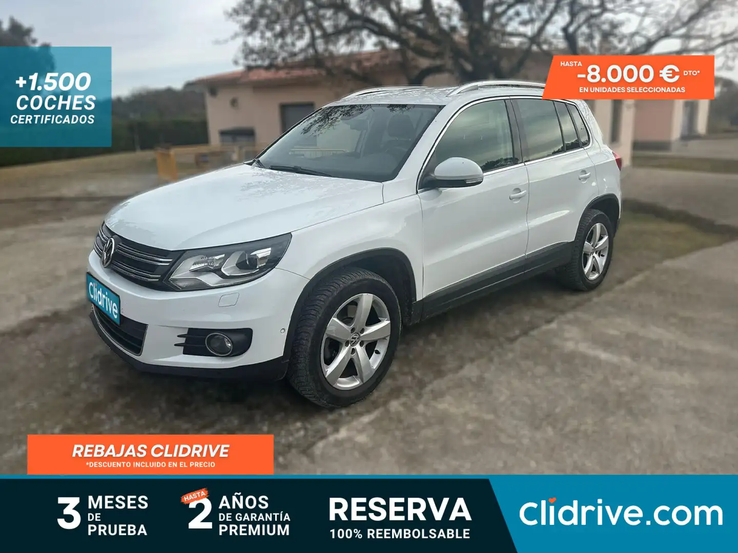 Volkswagen Tiguan 2.0TDI BMT Country 4Motion 140 Blanco - 1
