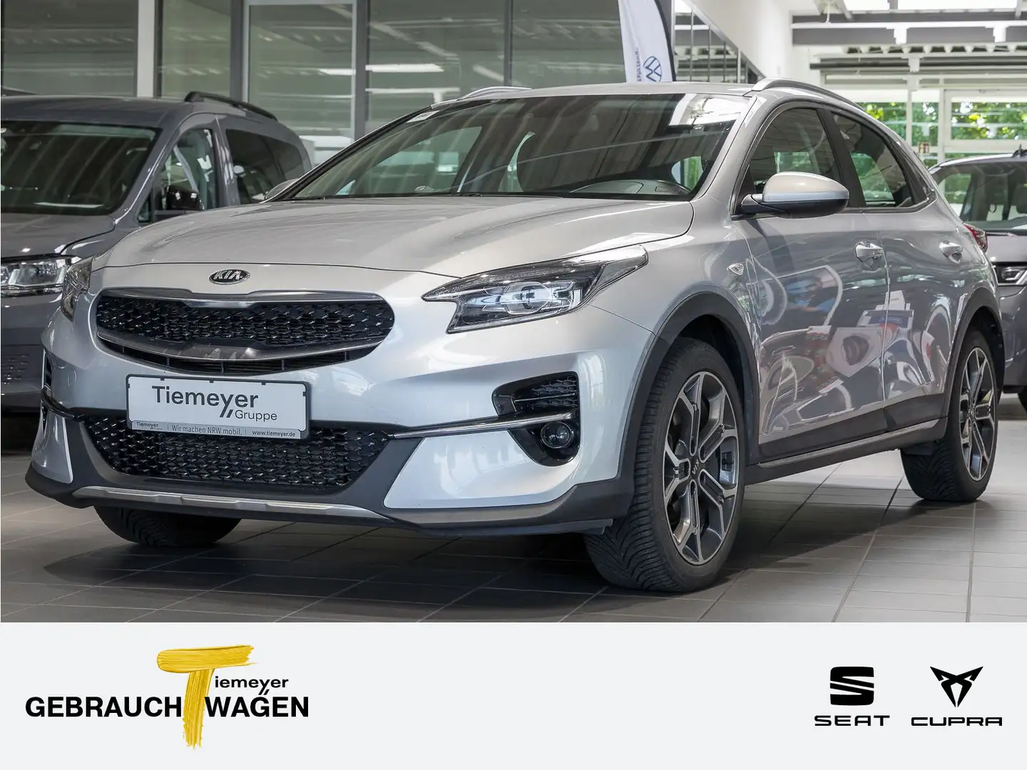 Kia XCeed 1.6 CRDi DCT VISION NAVI BI-LED SHZG Silber - 1