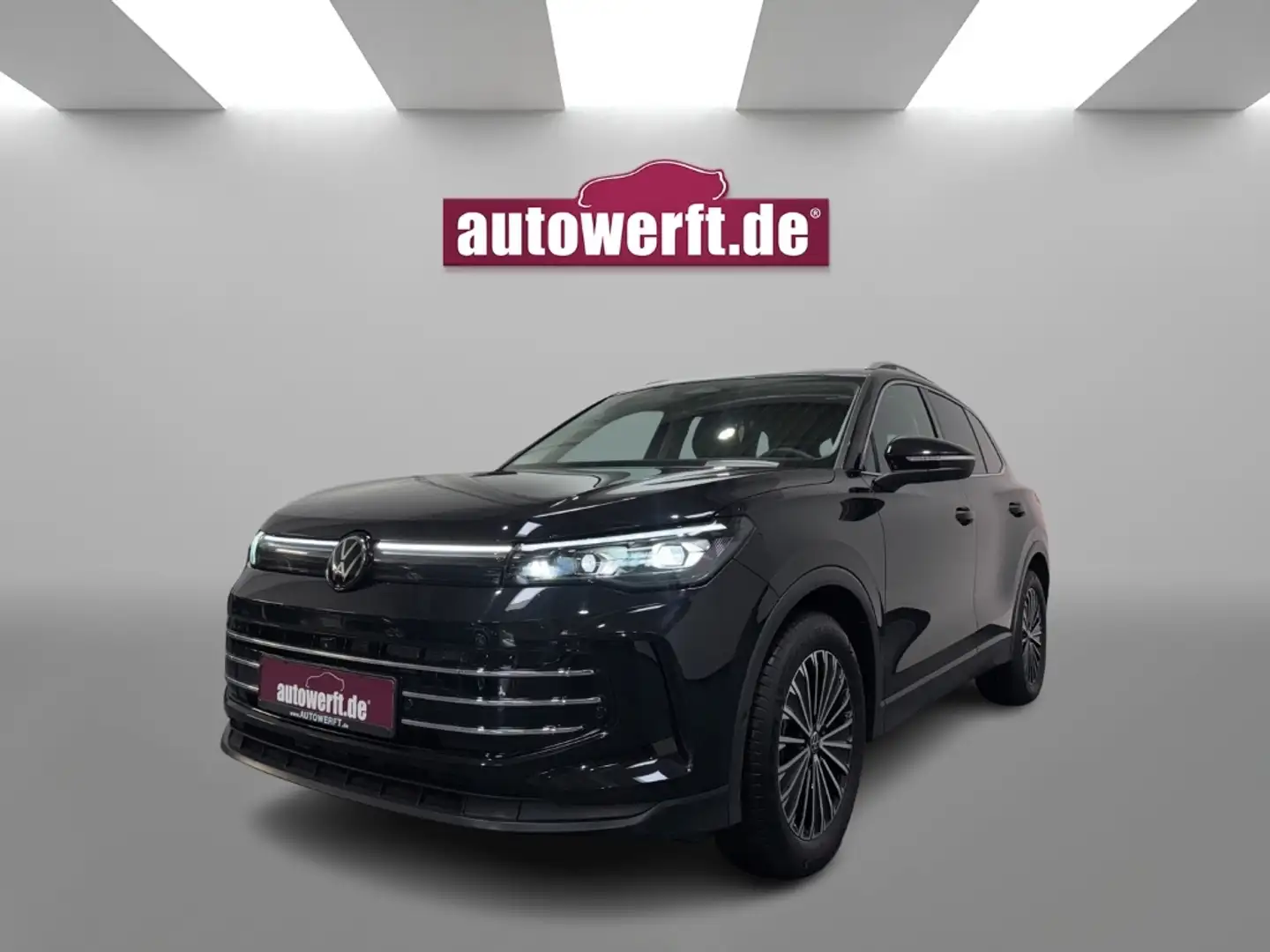 Volkswagen Tiguan 1.5 eTSI DSG ELEG AHK 360 MATRIX IQ NAVI 18Z LH Schwarz - 1
