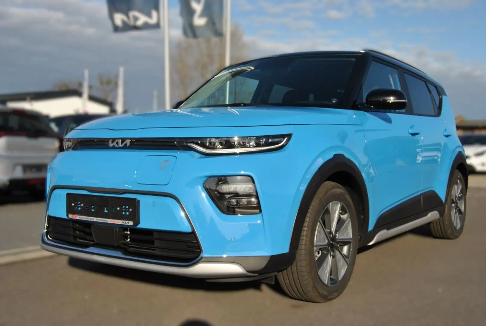 Kia Soul e-Soul Inspiration UVP 52.439 EUR Modrá - 1