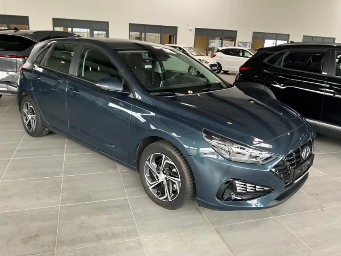 Hyundai i30 Select Mild-Hybrid 1.0 T-GDI EU6d Funktionspaket Blauw - 2