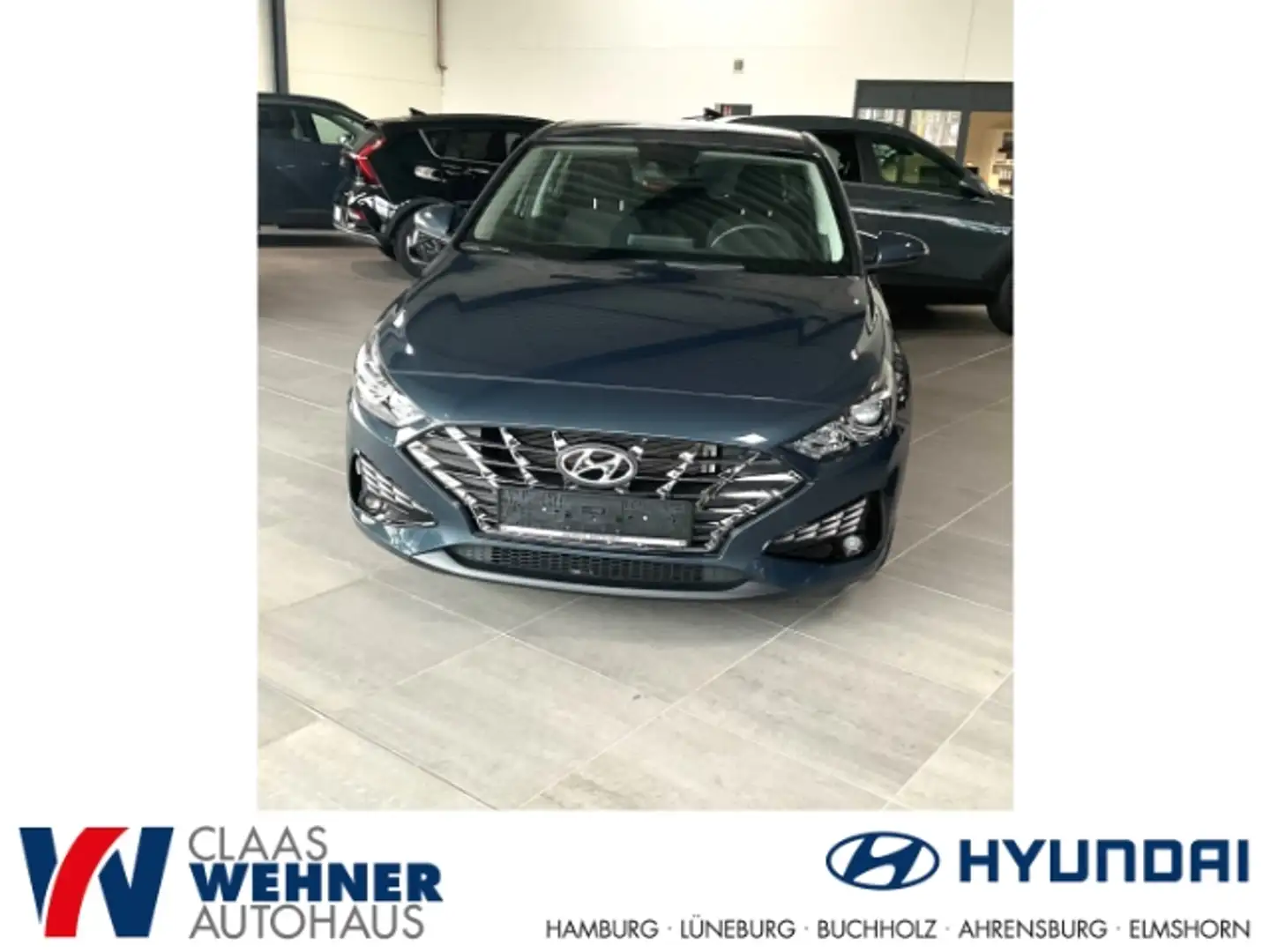 Hyundai i30 Select Mild-Hybrid 1.0 T-GDI EU6d Funktionspaket Blauw - 1