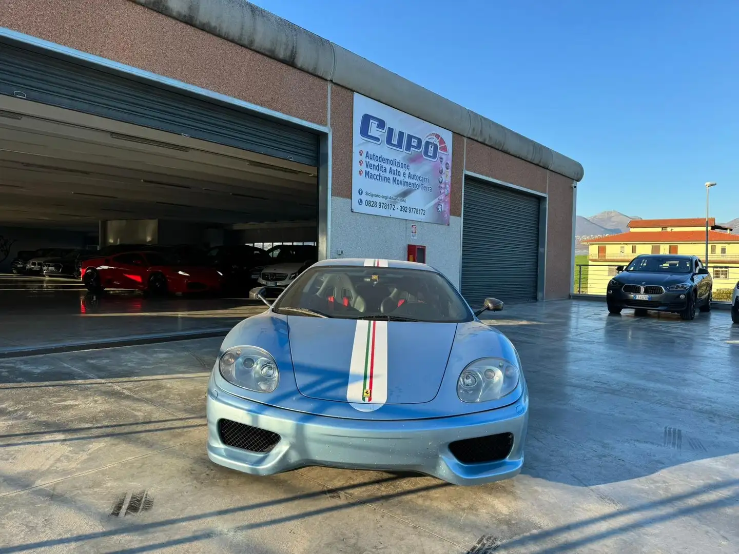 Ferrari 360 3.6 Modena F1 ALLESTIMENTO CHELLENGE STRADALE Bleu - 2
