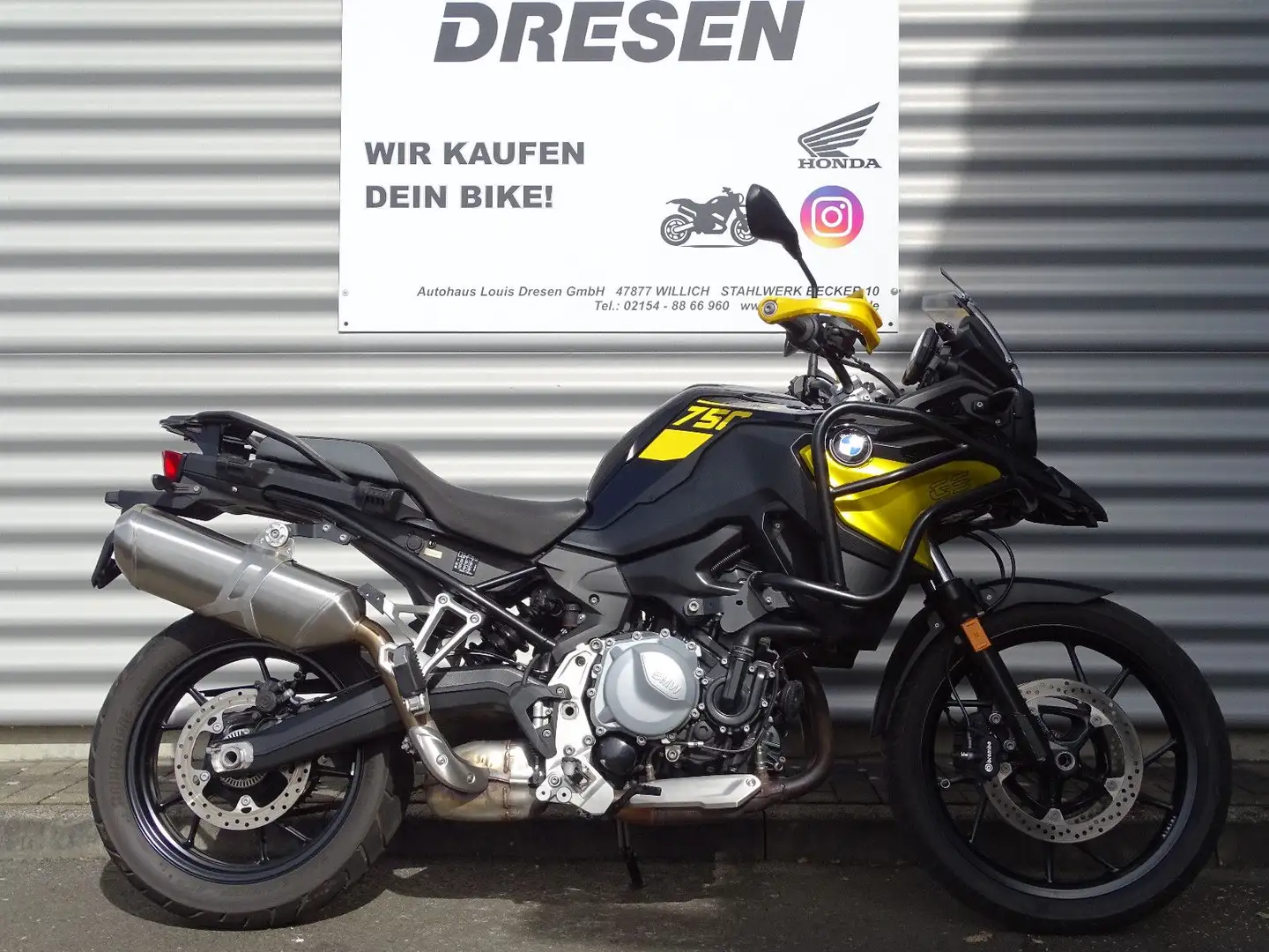 BMW F 750 GS ABS * 8.000km * 2. Hand * Černá - 1