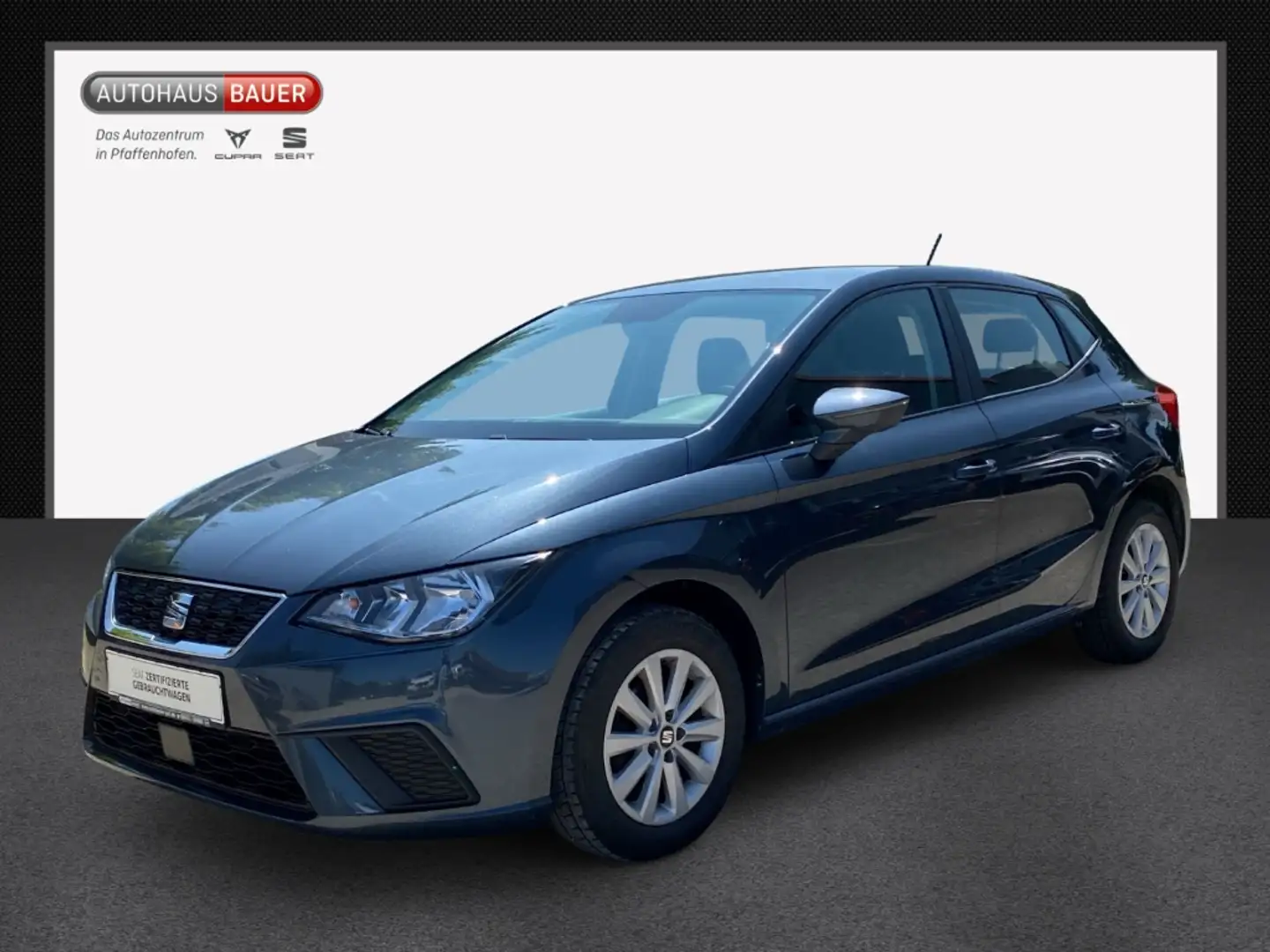 SEAT Ibiza 1.0 FULLINK PDC SITZHZ CLIMATRONIC MITTELARMLEHNE Gris - 1