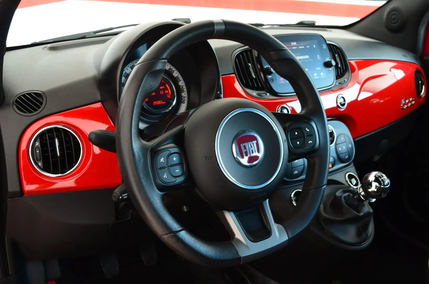 Fiat 500 Sport | Klimaautomatik | 15`Alu | PDC Rood - 2