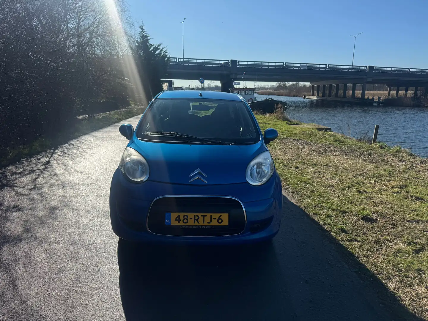 Citroen C1 1.0-12V Ambiance |Airco|Elek.Ramen|NAP| Blau - 2