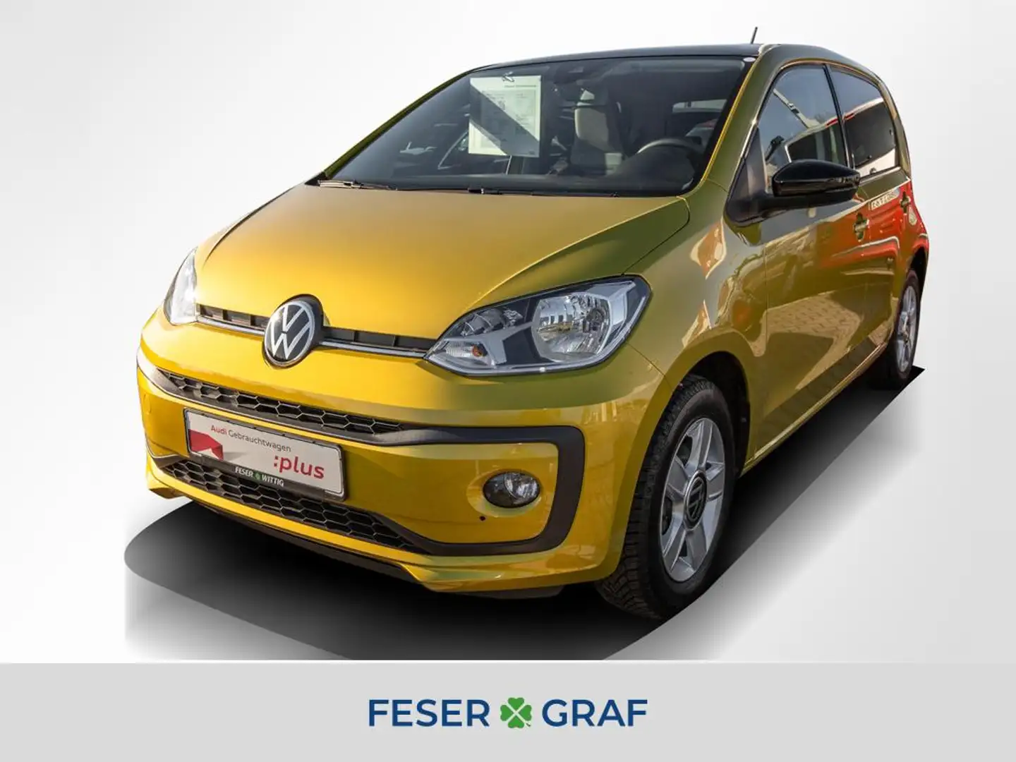 Volkswagen up! 1.0 TSI move up! LM16"/DAB+/Tel./USB Gelb - 1