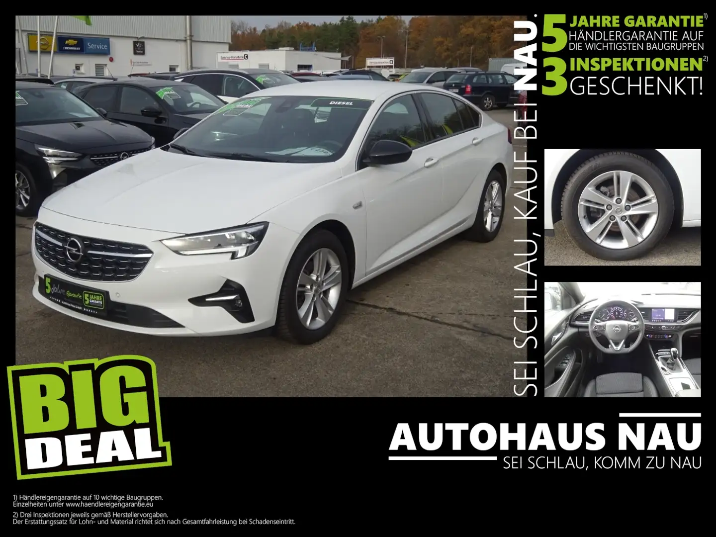 Opel Insignia Grand Sport Business CDTi inkl. Big Deal Blanc - 1