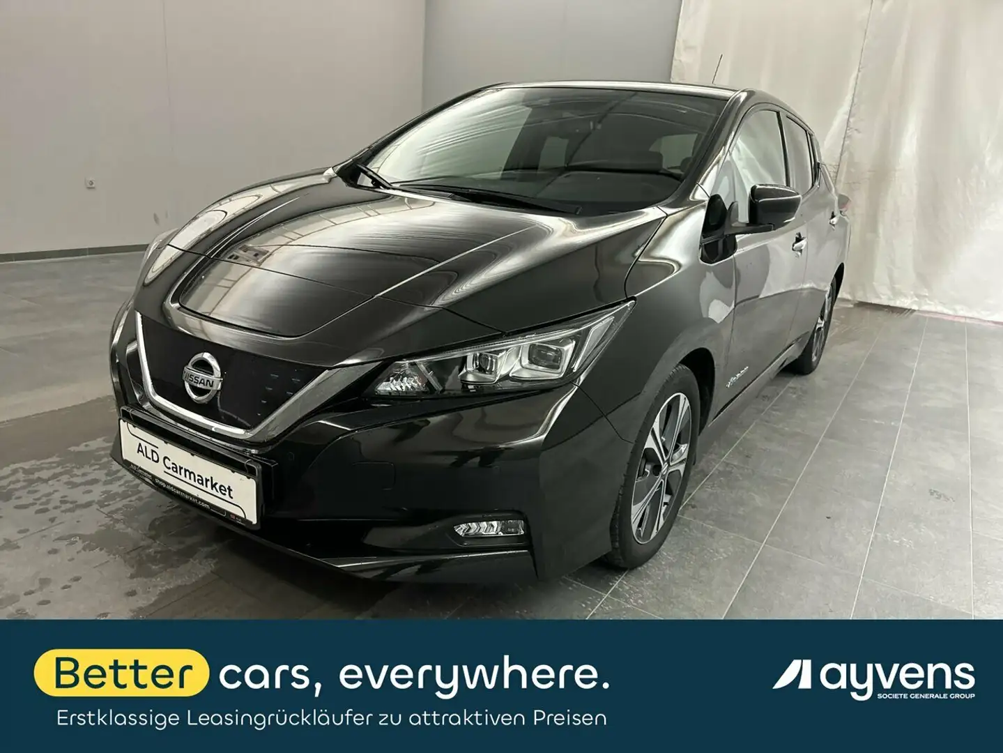 Nissan Leaf 40 kWh Tekna Limousine, 5-türig, Direktantrieb, 1- Schwarz - 1