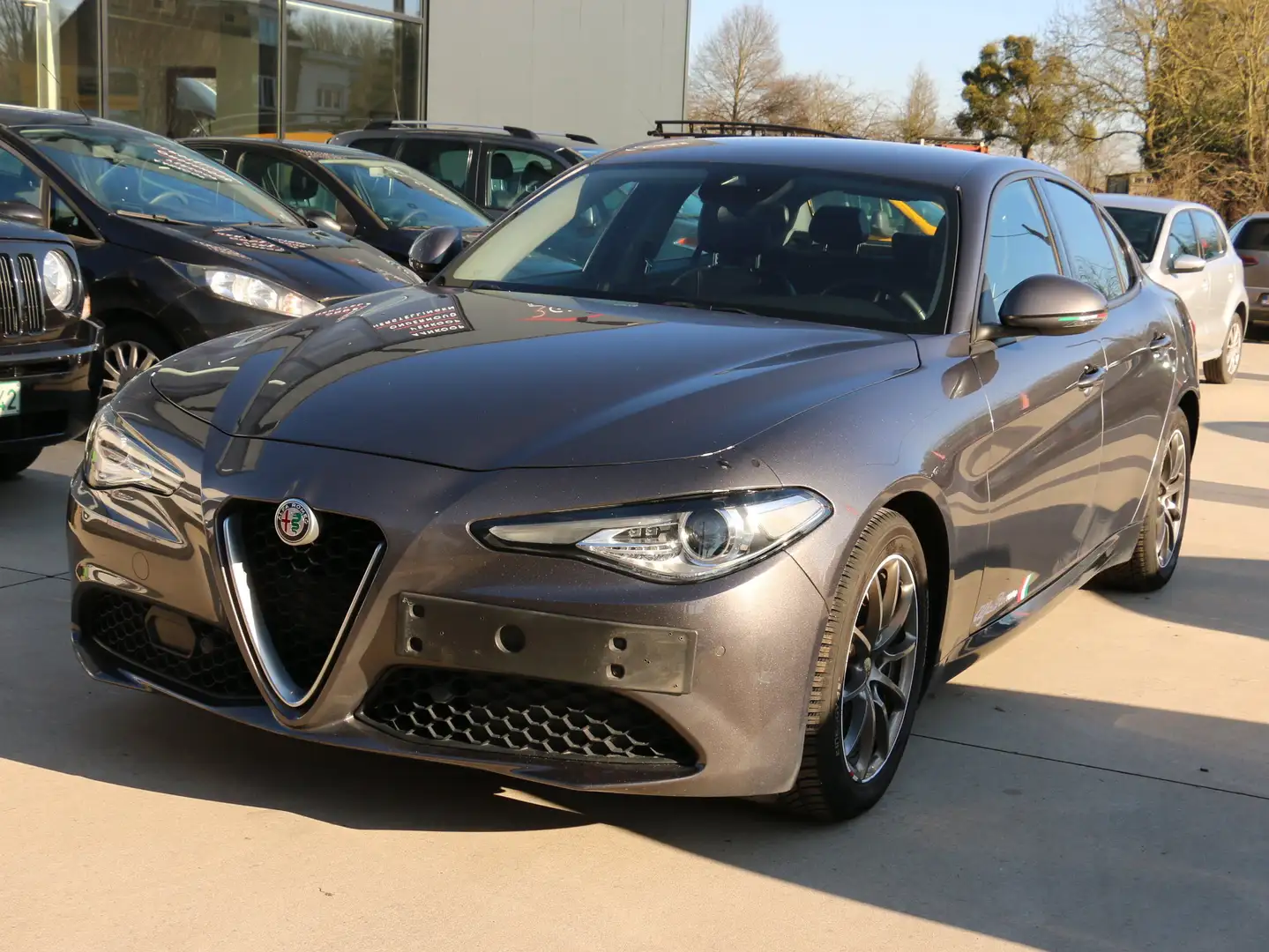 Alfa Romeo Giulia 2.2 JTDm Super (EU6d-TEMP)+1 jaar garantie traxio Gris - 1