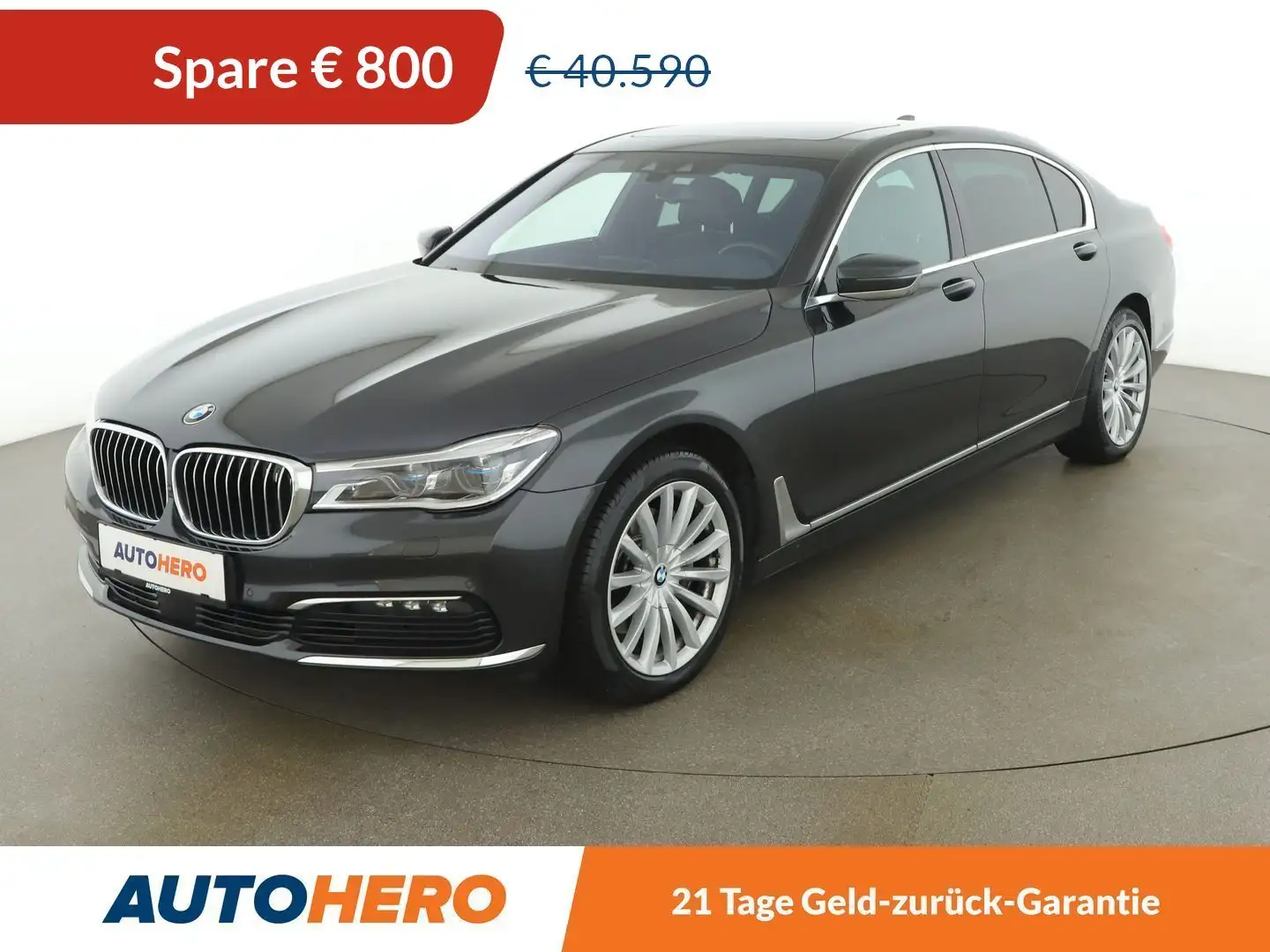 BMW 730 730d L xDrive Aut.*NAVI*LASER*ACC*NIGHT VISION* Gris - 1