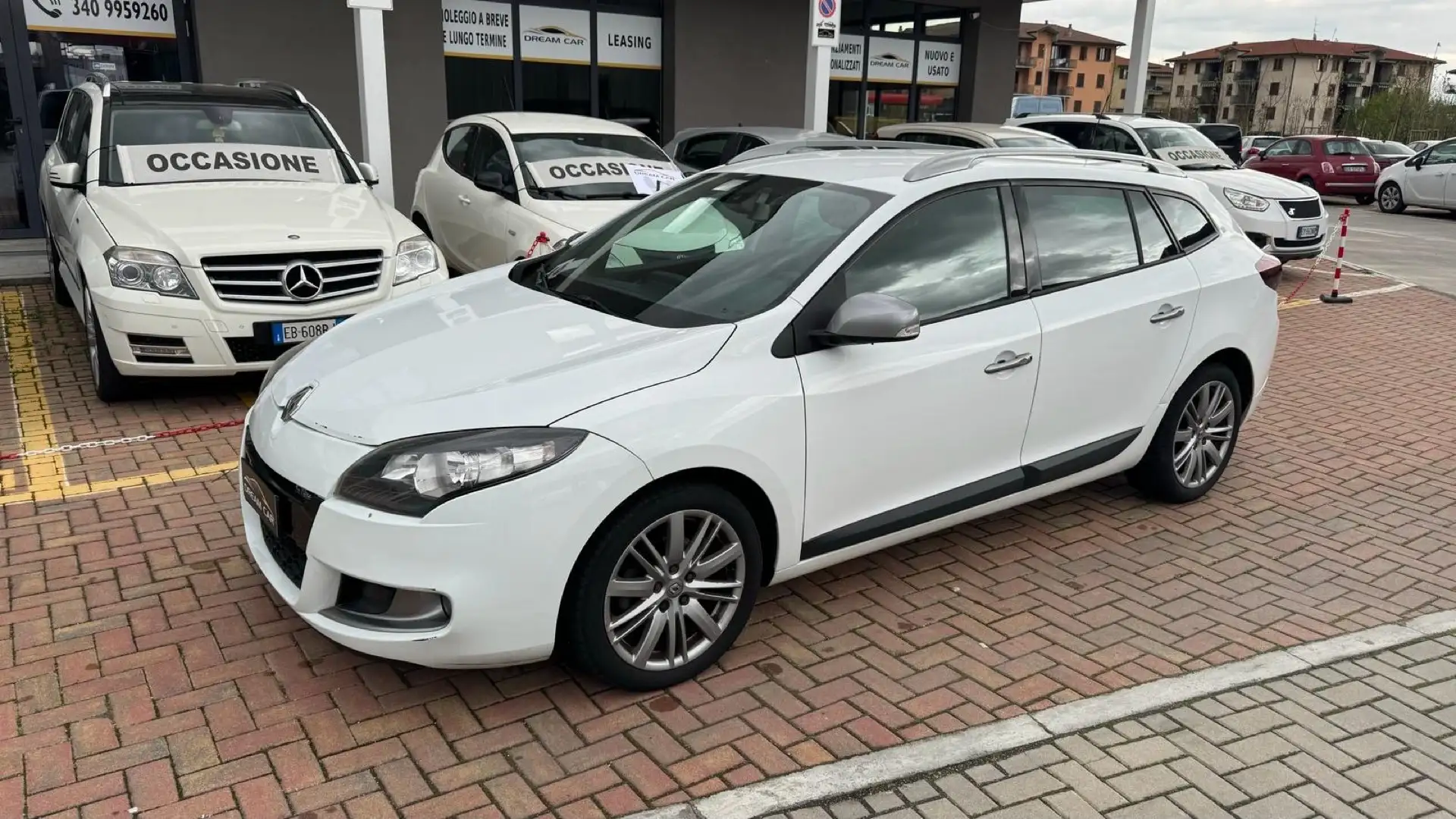 Renault Megane Megane SporTour 1.5 dci Gt Line 110cv Bianco - 1