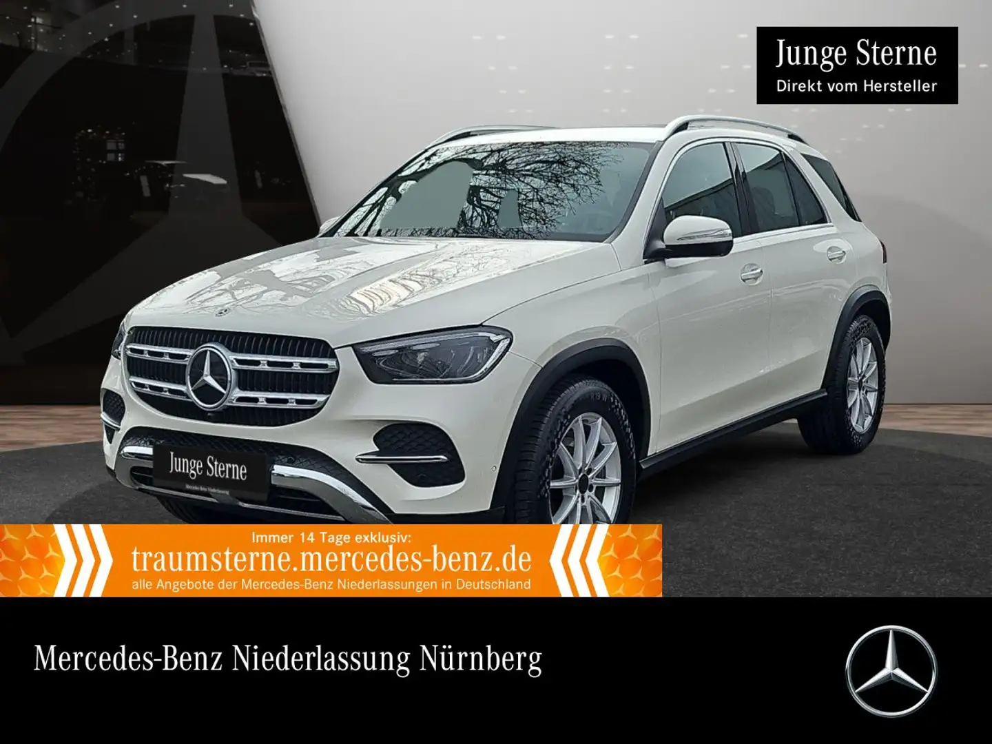 Mercedes-Benz GLE 450 4M 360+LED+SITZKLIMA+SPUR+TOTW+KEYLESS+9G Alb - 1