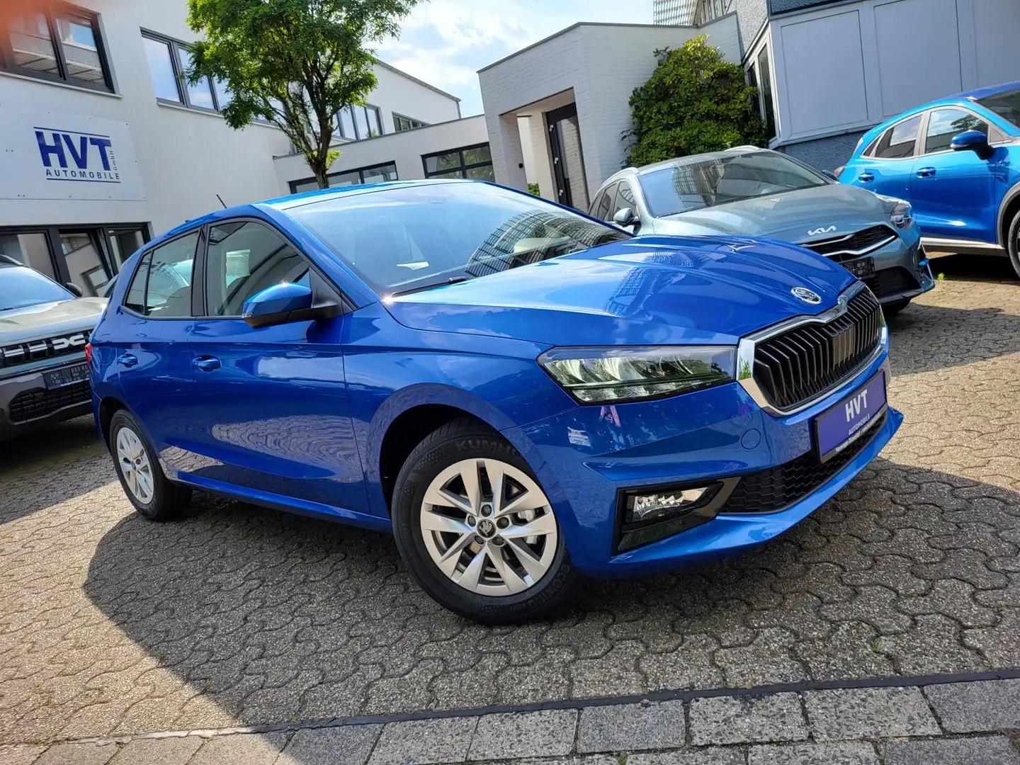 Skoda Fabia 1.0 MPI 59KW 130Jahre |LED|CLIMATRONIC|SMART LINK Blauw - 1