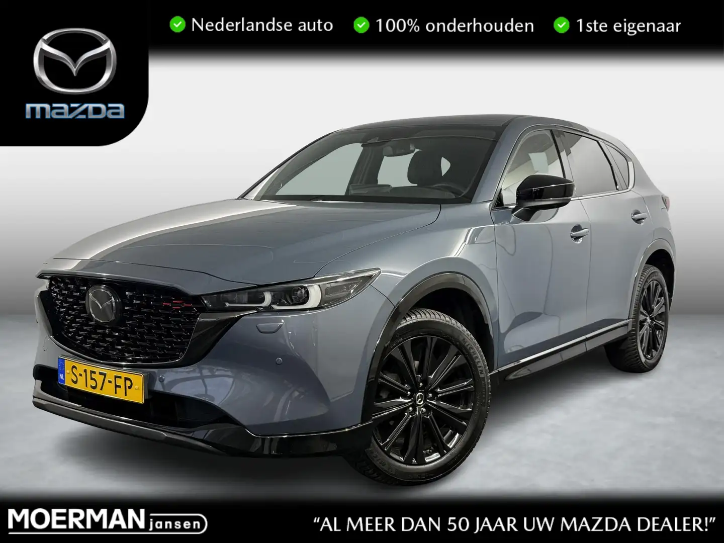 Mazda CX-5 2.0 SkyActiv-G 165 Sportive / Automaat / NL auto / Grau - 1