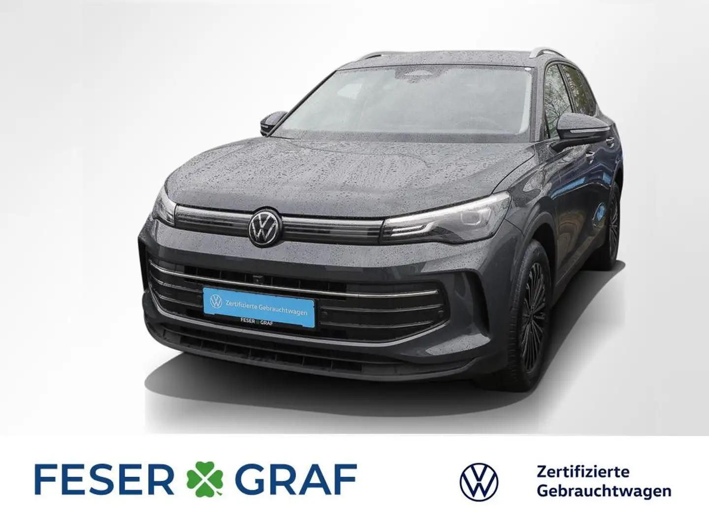 Volkswagen Tiguan 1.5 eTSI Life Neues Modell DSG AHK Navi Grau - 1