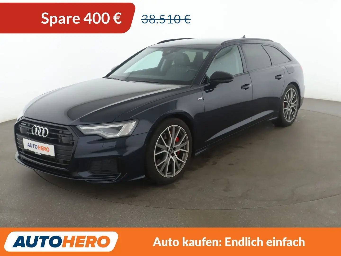 Audi A6 55 TFSIe quattro sport Aut.*LED*ACC*CAM*PDC* Bleu - 1