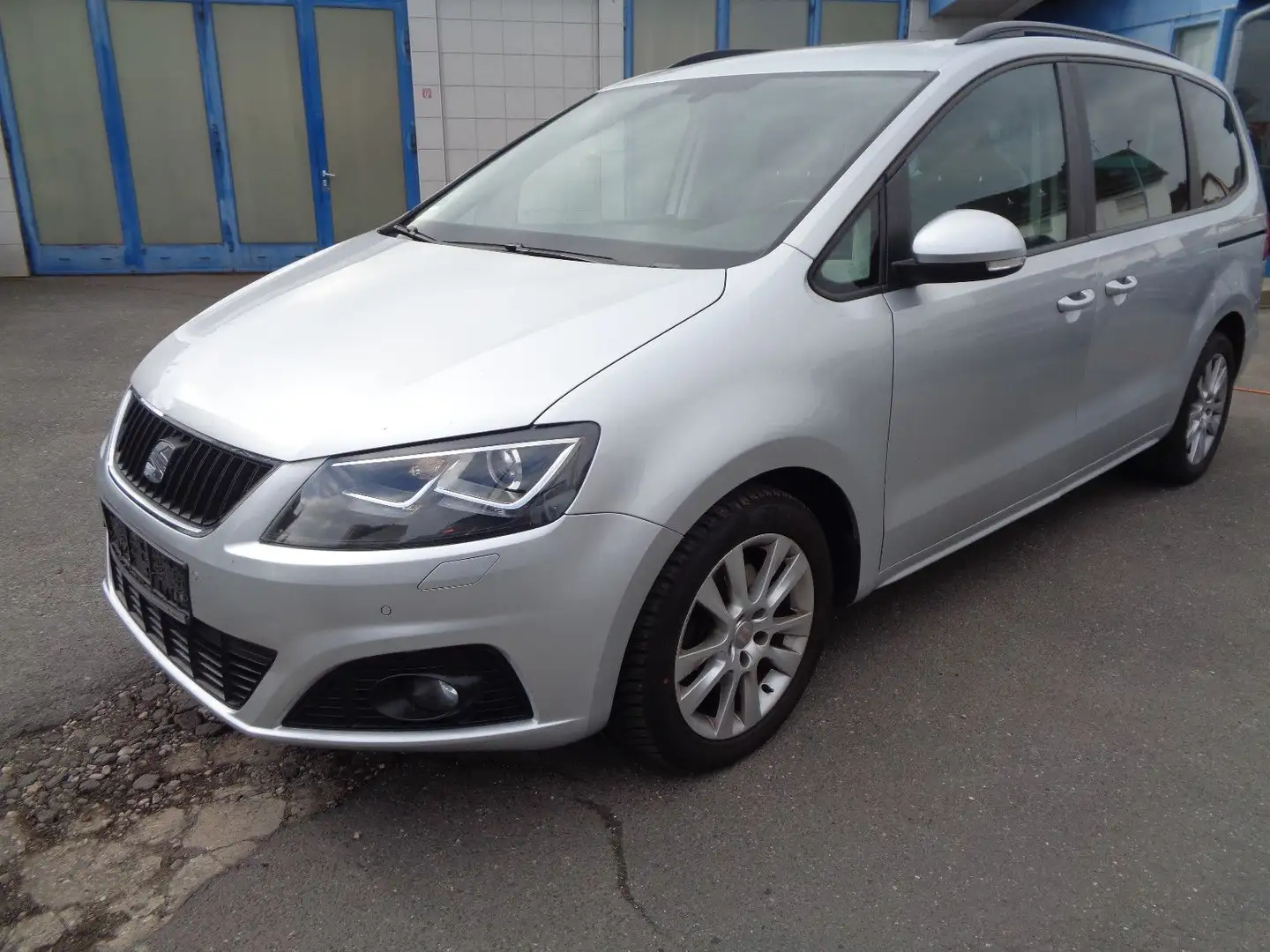 SEAT Alhambra Style Panoramaglasdach Silber - 1