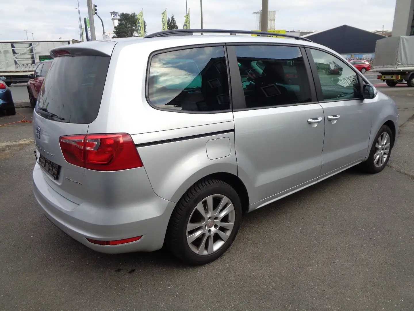 SEAT Alhambra Style Panoramaglasdach Silber - 2
