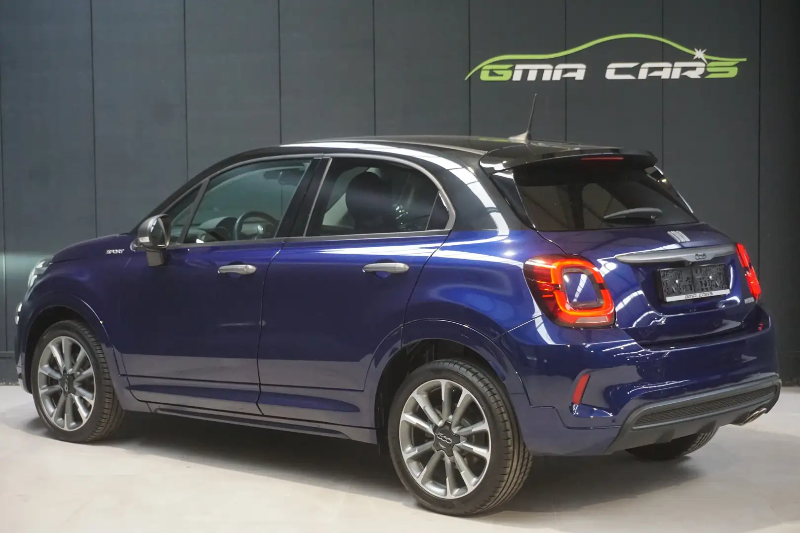 Fiat 500X 1.5 GSE Hybrid- Navi-Airco-H.Leder-Cam-Garantie Blauw - 2
