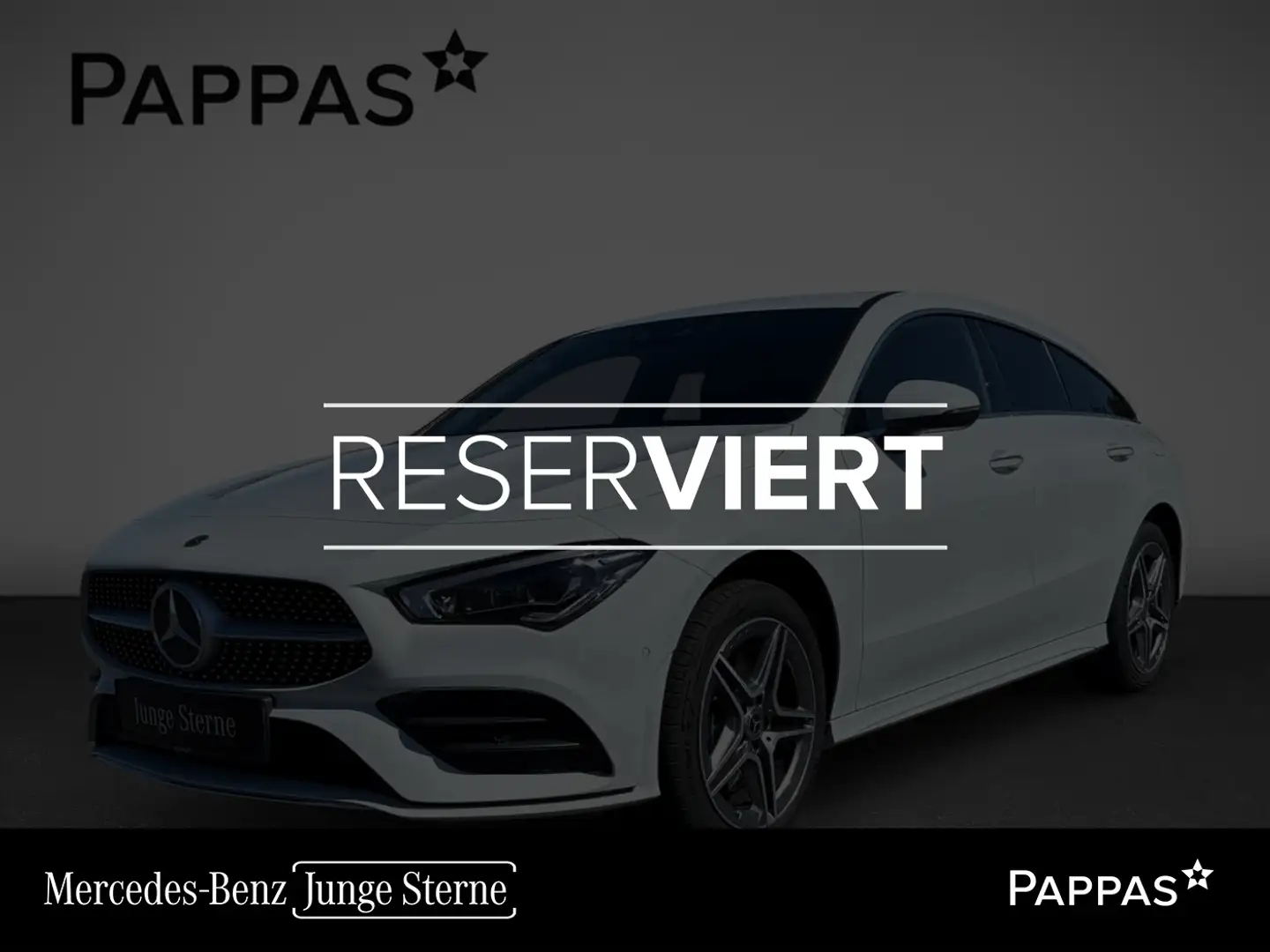 Mercedes-Benz CLA 250 e Shooting Brake Cam Distr Navi AUT Wide Weiß - 1