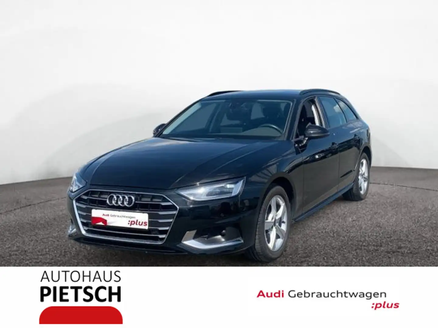 Audi A4 35 TDI advanced ACC Navi AHK Totwinkel Schwarz - 1