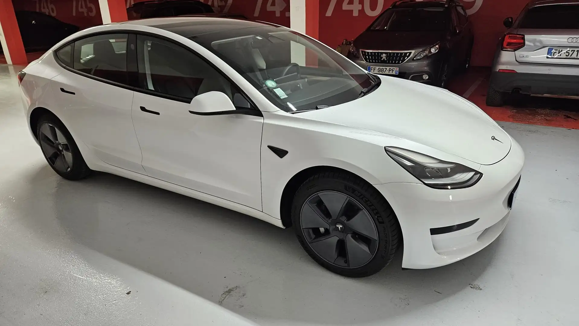 Tesla Model 3 MODEL 3 Standard Range Plus RWD Blanc - 2