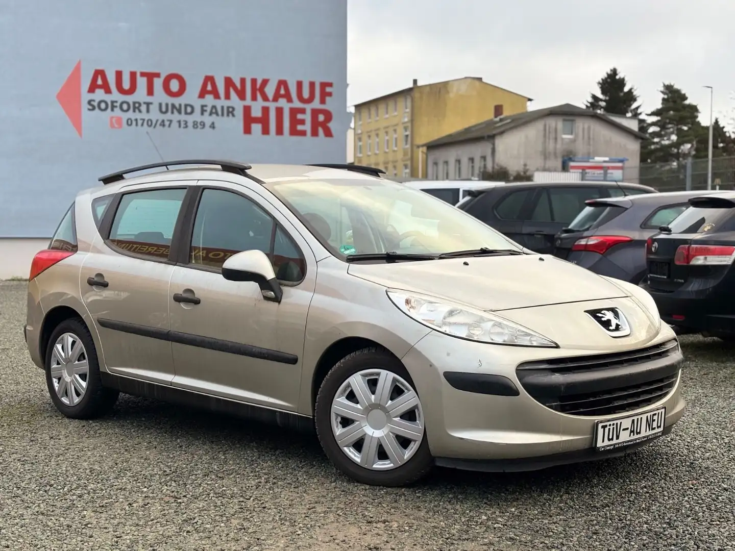 Peugeot 207 SW  Klima,Anhängerkuppl. Ölservice+TÜV-NEU! Silber - 1
