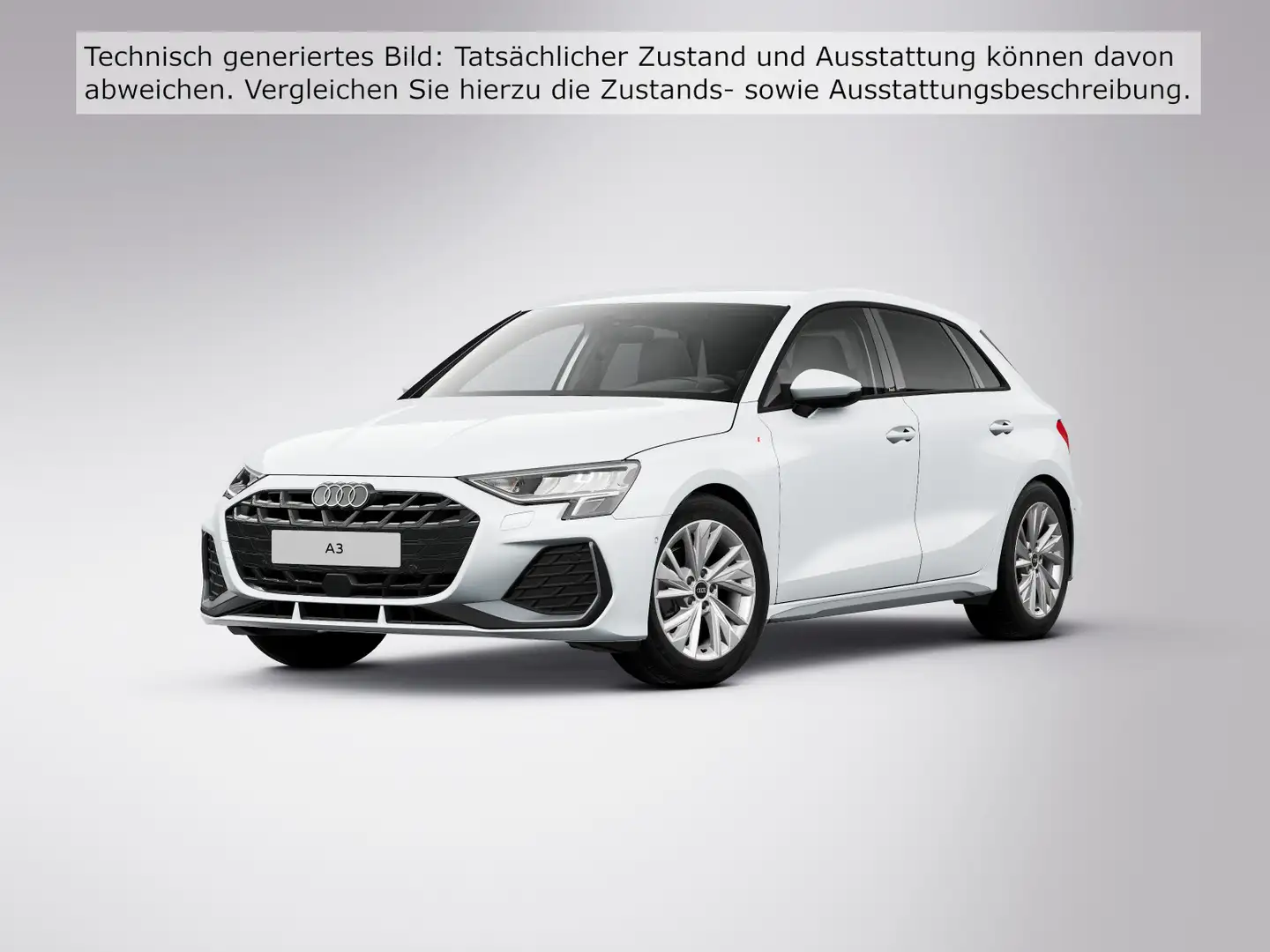 Audi A3 35 TDI S LINE LM17 NAVI+ KAMERA PRI Weiß - 2