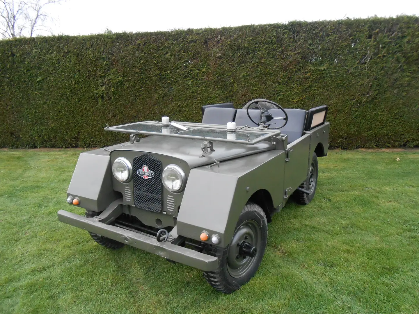 Land Rover Series Minerva Groen - 1