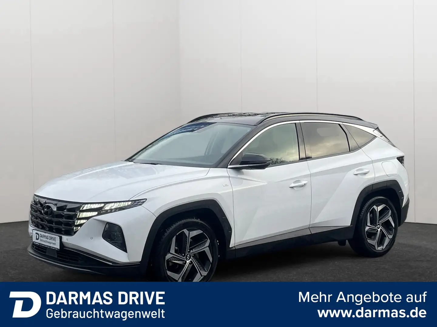 Hyundai TUCSON Tucson Prime 4WD 1.6 T-GDI 48V-Hybrid 1.HD Weiß - 1