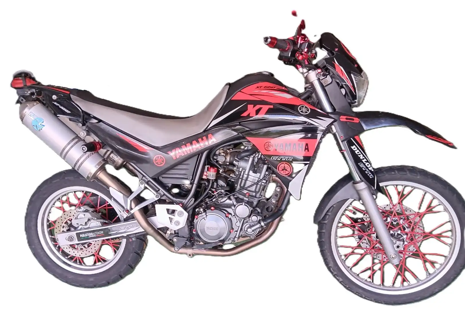 Yamaha XT 660 Rosso - 1