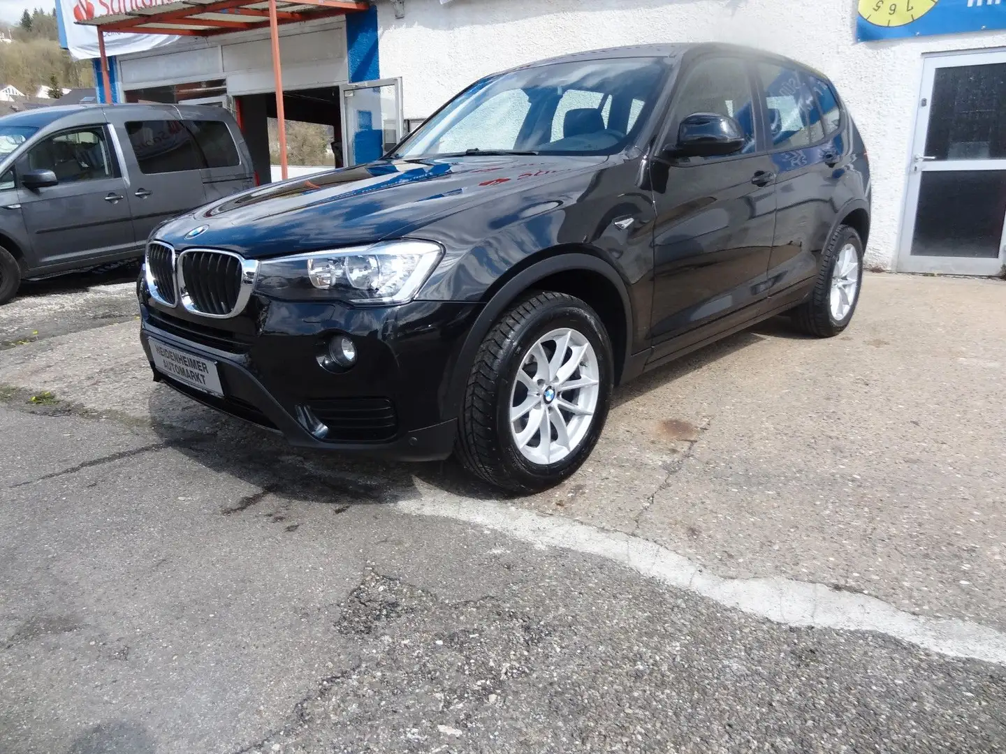 BMW X3 xDrive 20d/1.Hand/98.500km/190PS/AHK/HUD/Navi Noir - 1