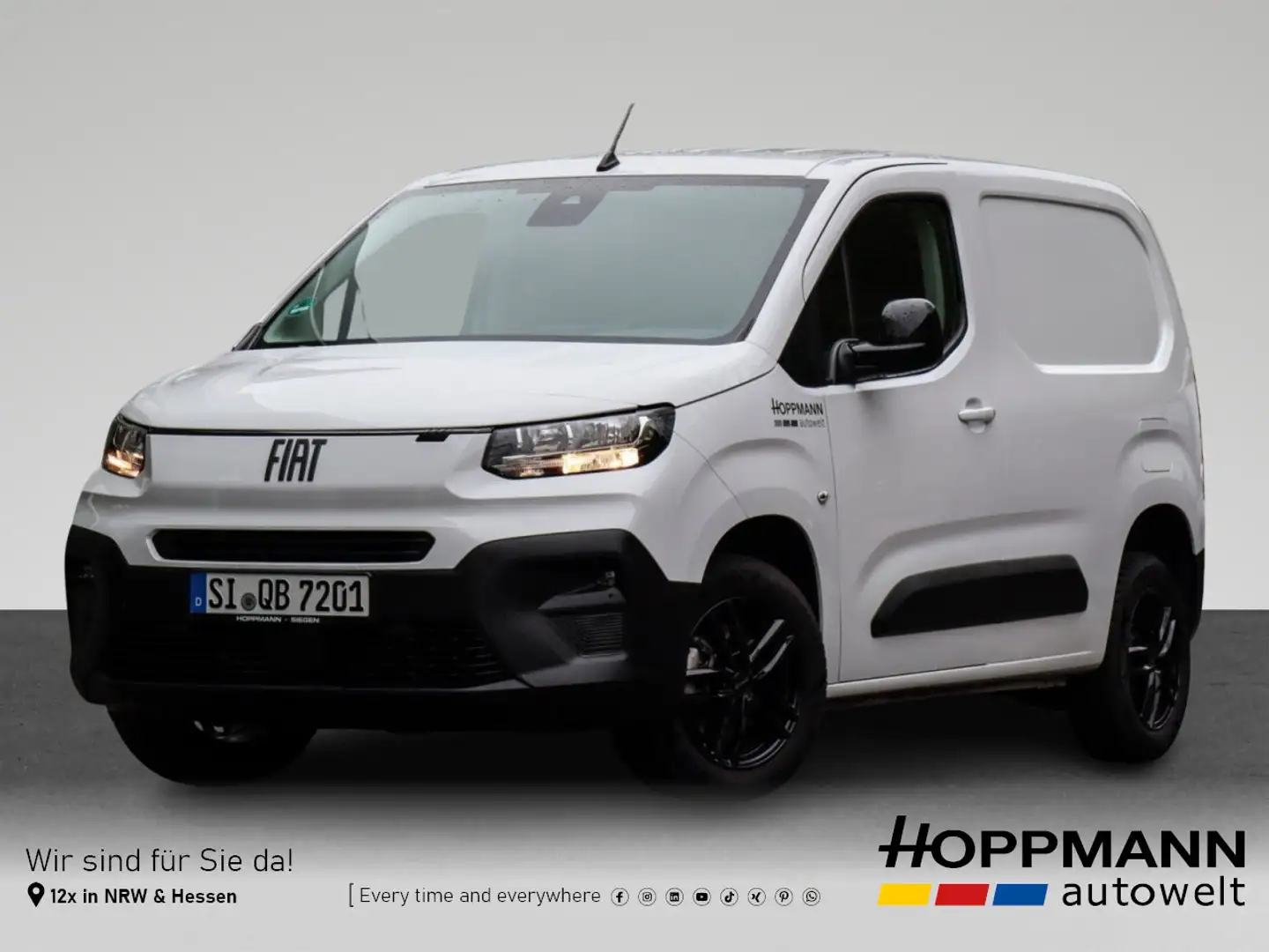 Fiat Doblo KaWa L1  RKF, Keyless, Boden Weiß - 1