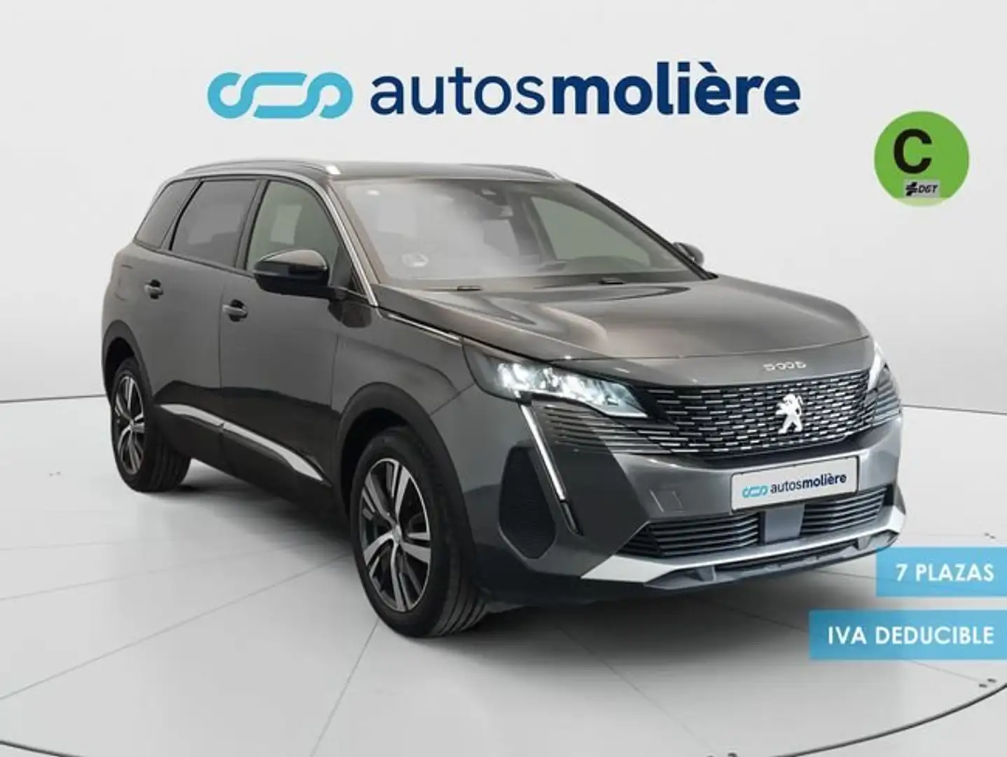 Peugeot 5008 1.2 PureTech S&S Allure 7 pl. 130 Gris - 2