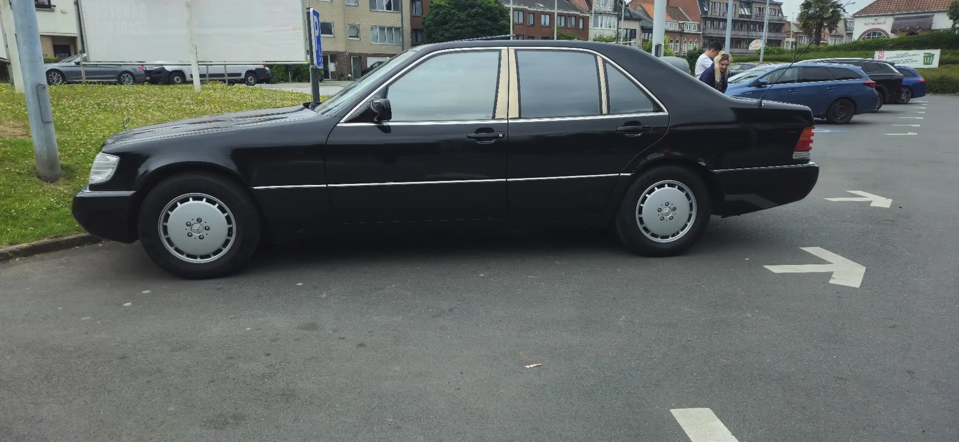 Mercedes-Benz S 500 SE Czarny - 2