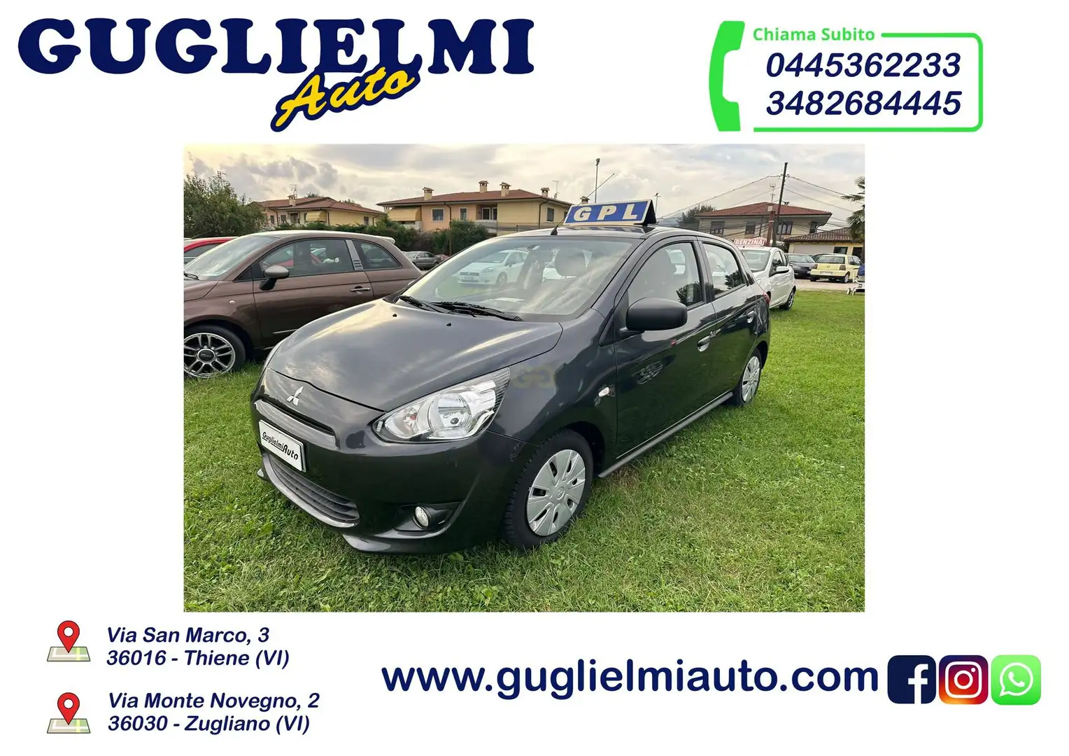 Mitsubishi Space Star Space Star 1.0 ClearTec GPL bi-fuel Intense GPL R Nero - 1