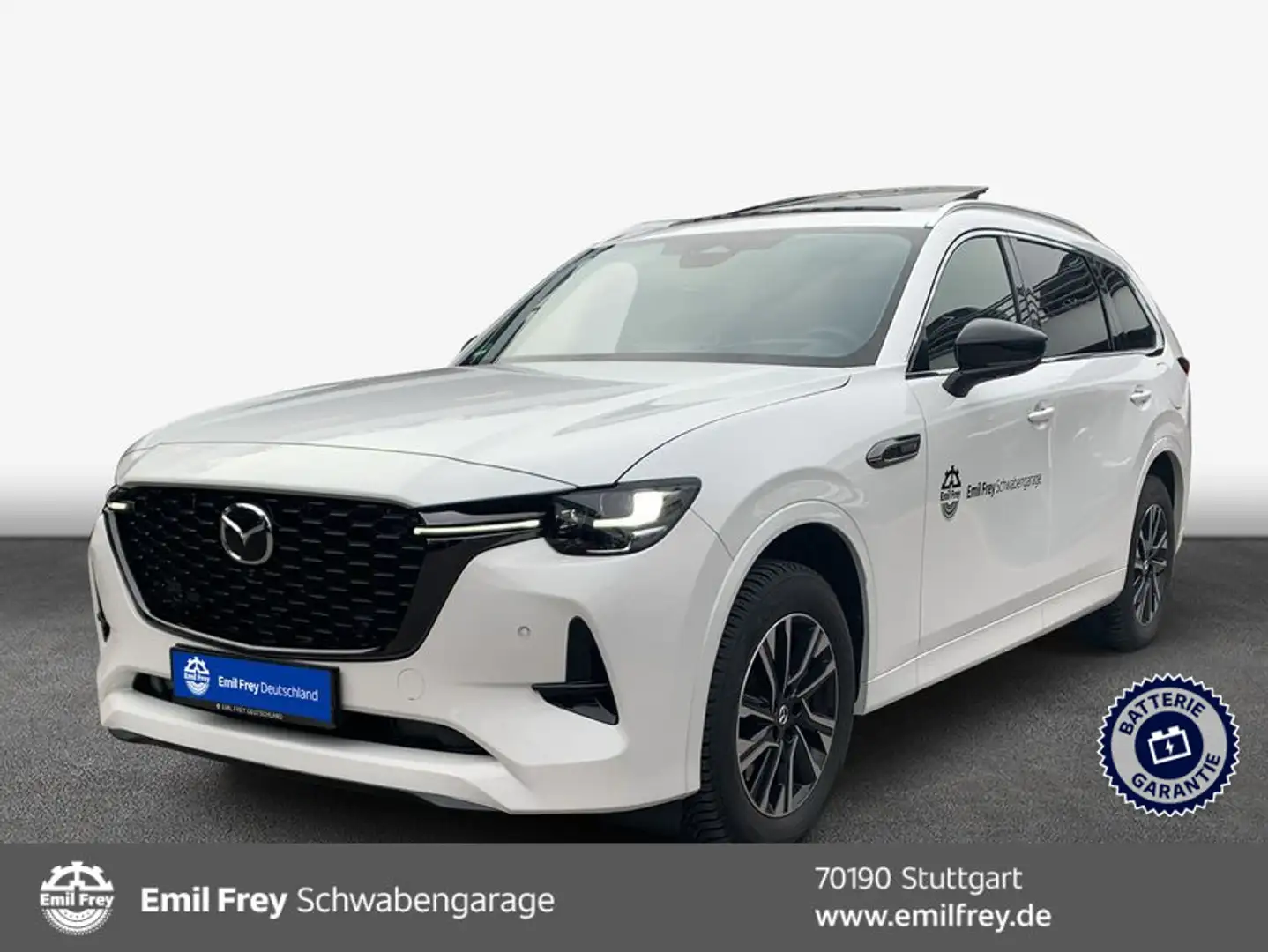 Mazda CX-80 AWD PHEV Aut. HOMURA PLUS Blanc - 1