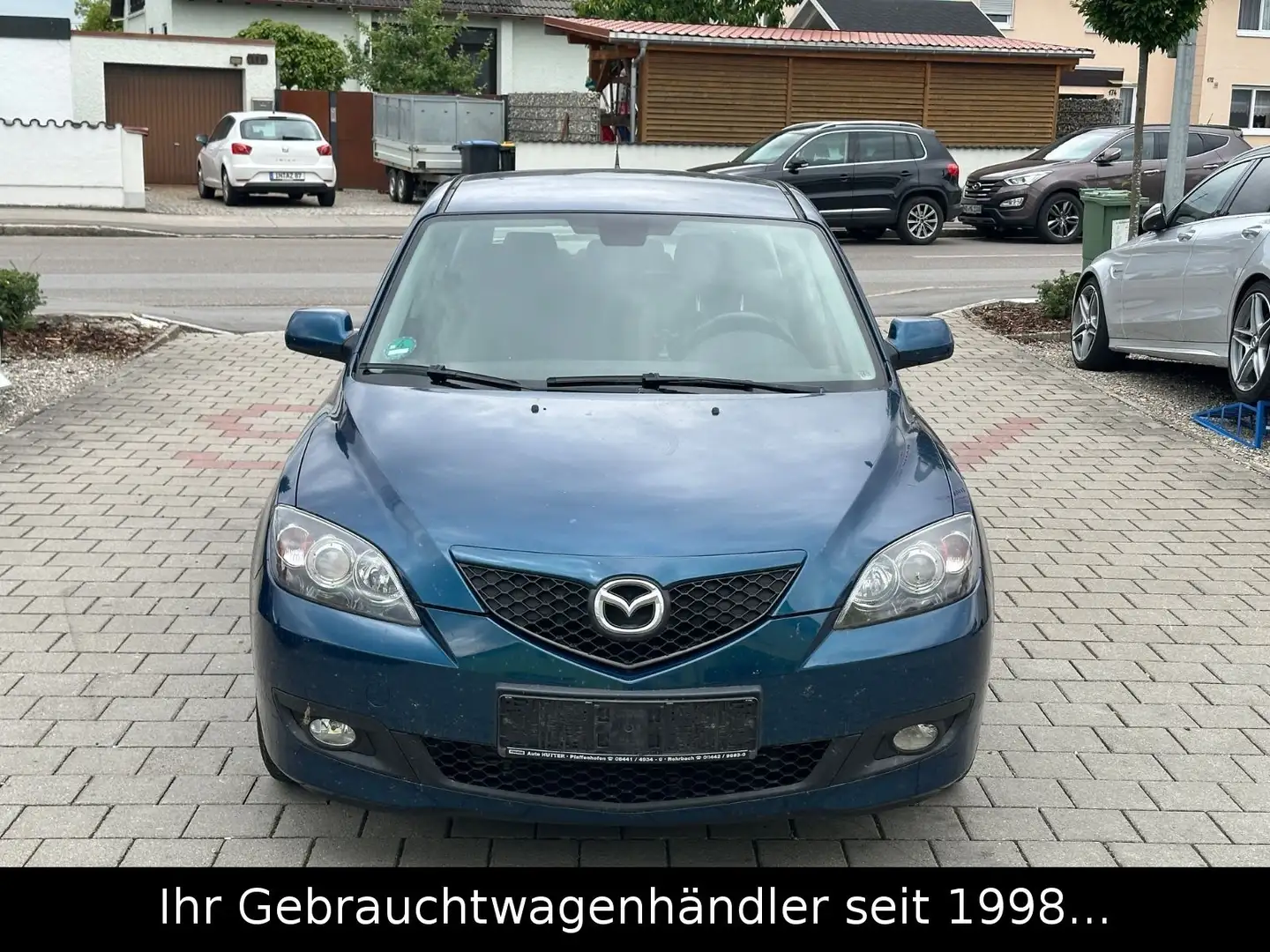 Mazda 3 Lim. 1.6 Sport Active *KLIMAAUTOMATIK/8-FACH* Blauw - 2