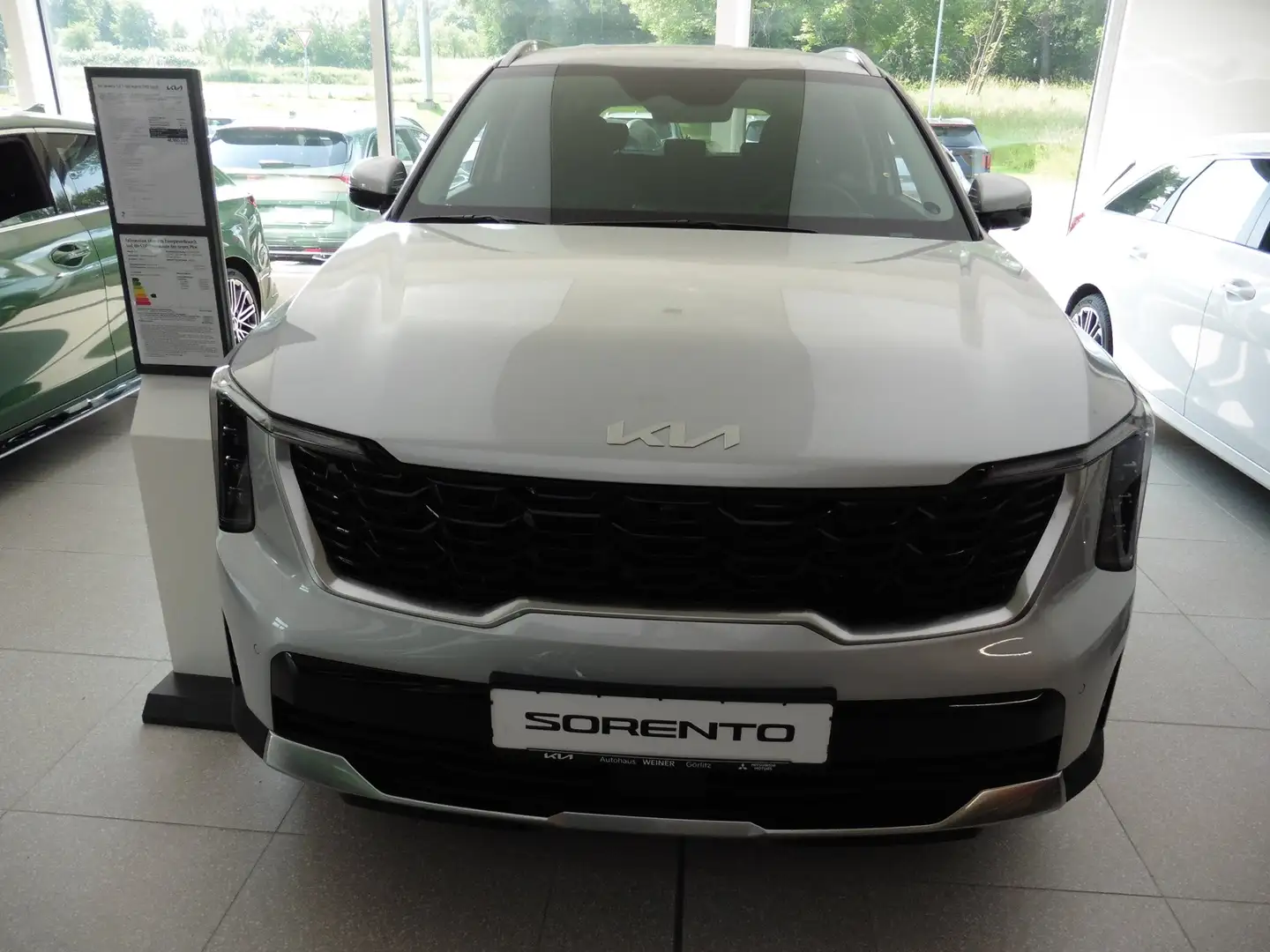 Kia Sorento 1,6T HEV, Spirit, Drive, 360°Kamera Gümüş rengi - 2